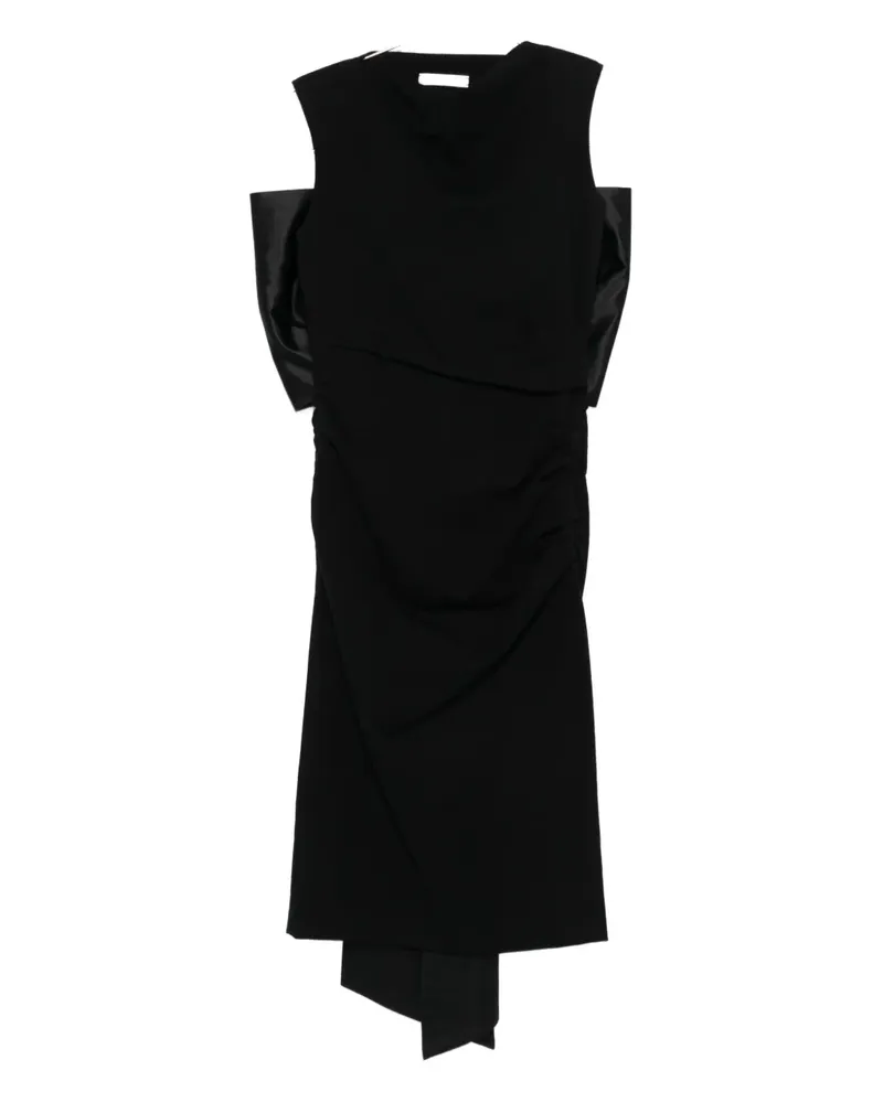 Dorothee Schumacher bow-embellished dress - Schwarz Schwarz