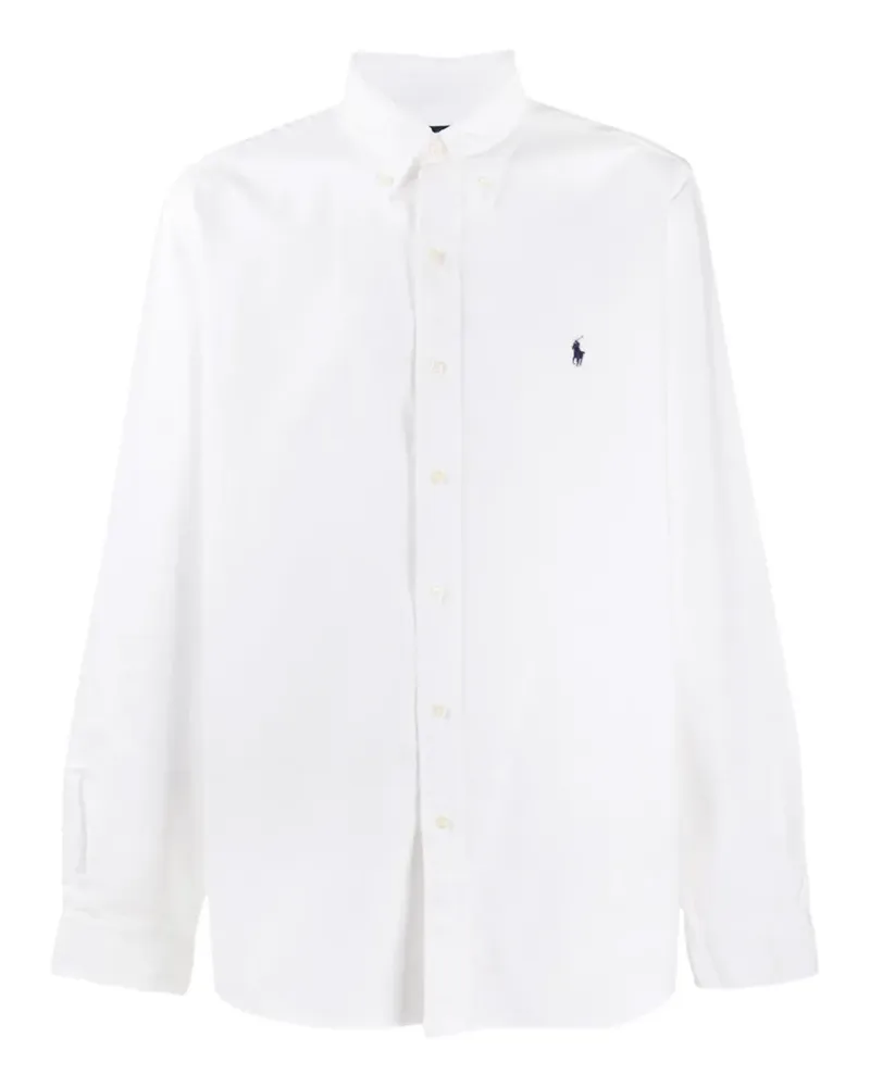Ralph Lauren Button-down-Hemd mit Logo - Weiß Weiß