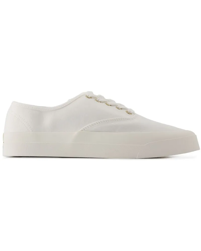 Kitsuné Sneakers mit Schnürung - Weiß Weiß