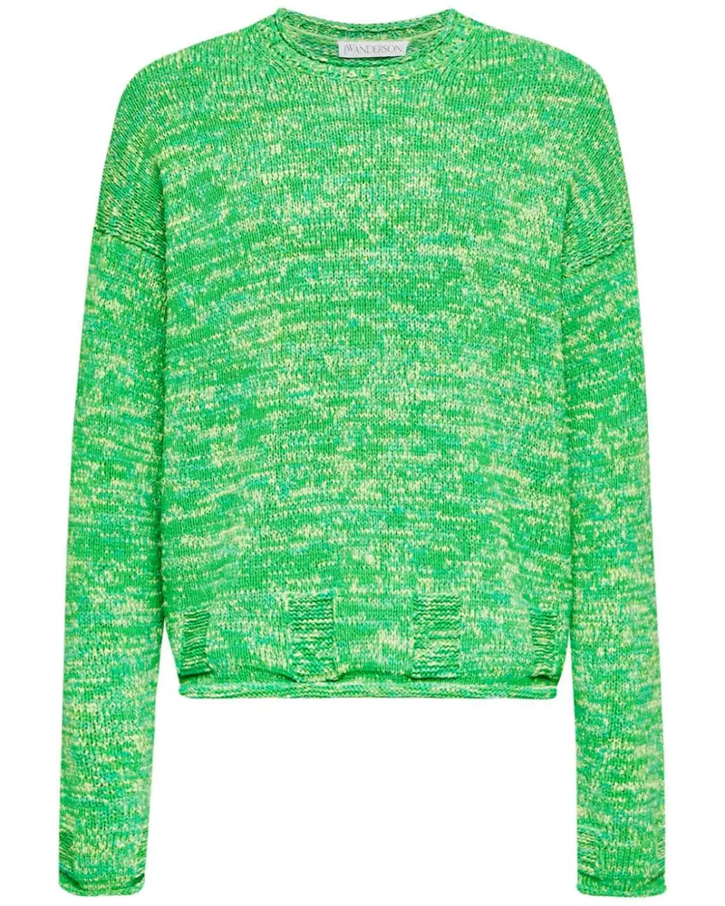 J.W.Anderson Sweatshirt mit Batik-Print - Grün Grün