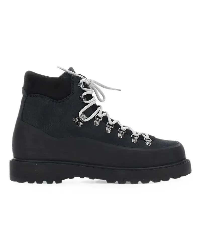 Diemme Roccia Vet Gomma Schnürstiefel - Schwarz Schwarz