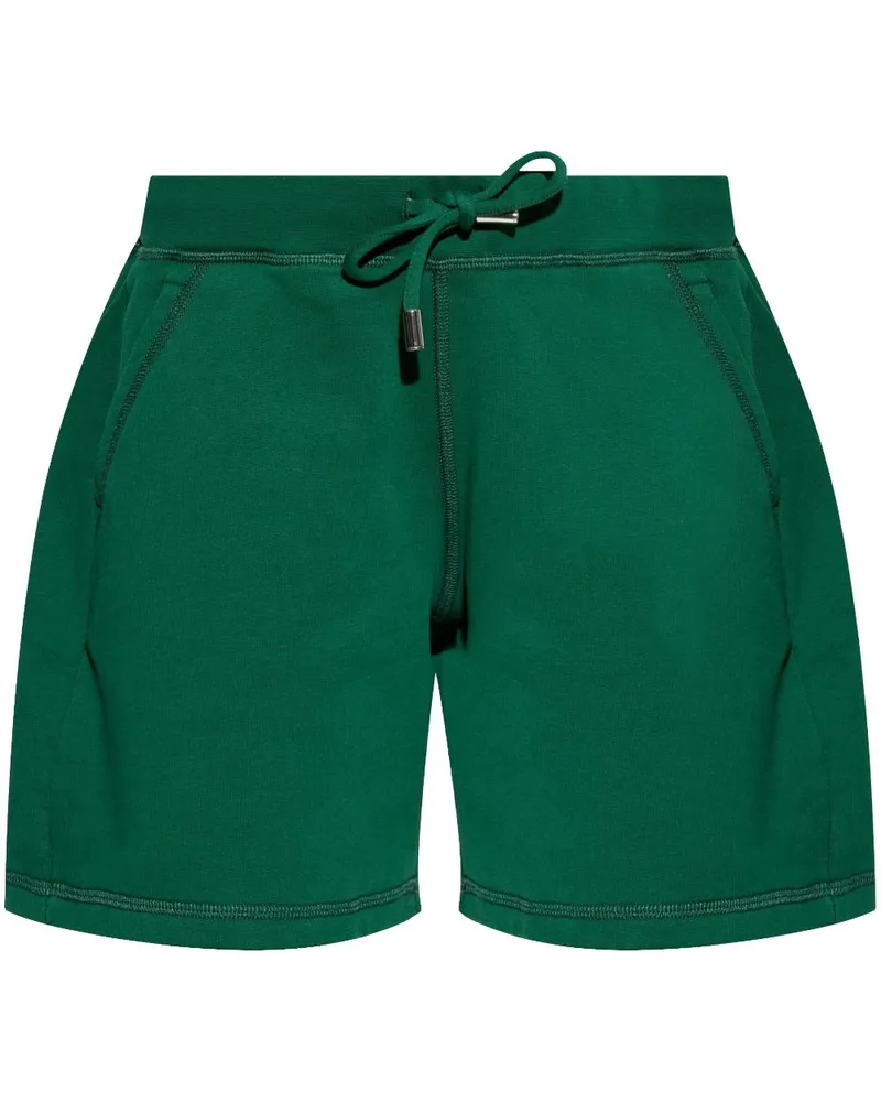 Dsquared2 Joggingshorts mit Print - Grün Grün