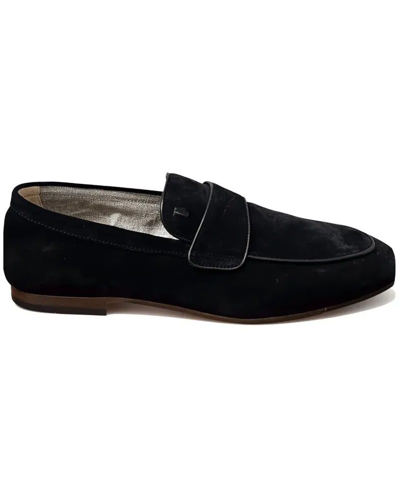 TOD'S suede penny loafers - Schwarz Schwarz