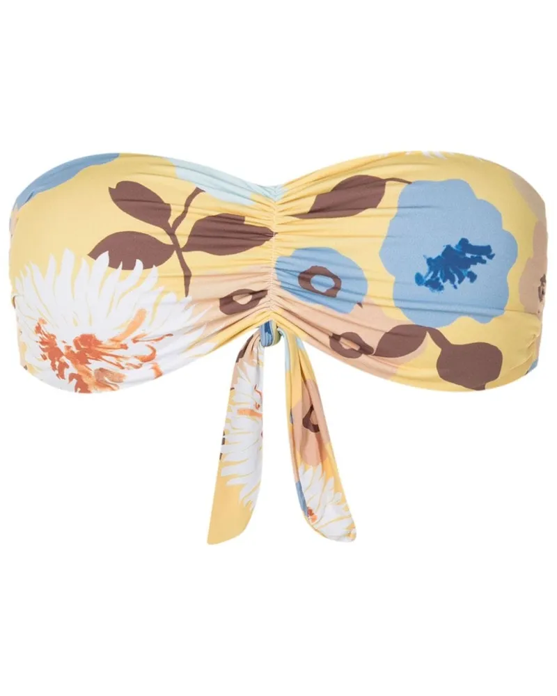 Clube Bossa Venet Bikinioberteil mit Blumen-Print - Gelb Gelb