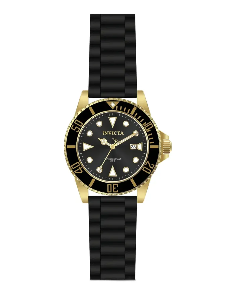 Invicta Pro Diver Armbanduhr 44mm - Schwarz Schwarz