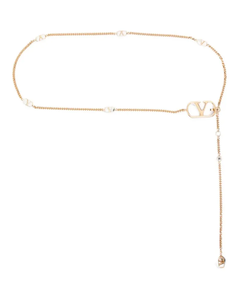 Valentino Garavani VLogo Signature chain belt - Gold Gold