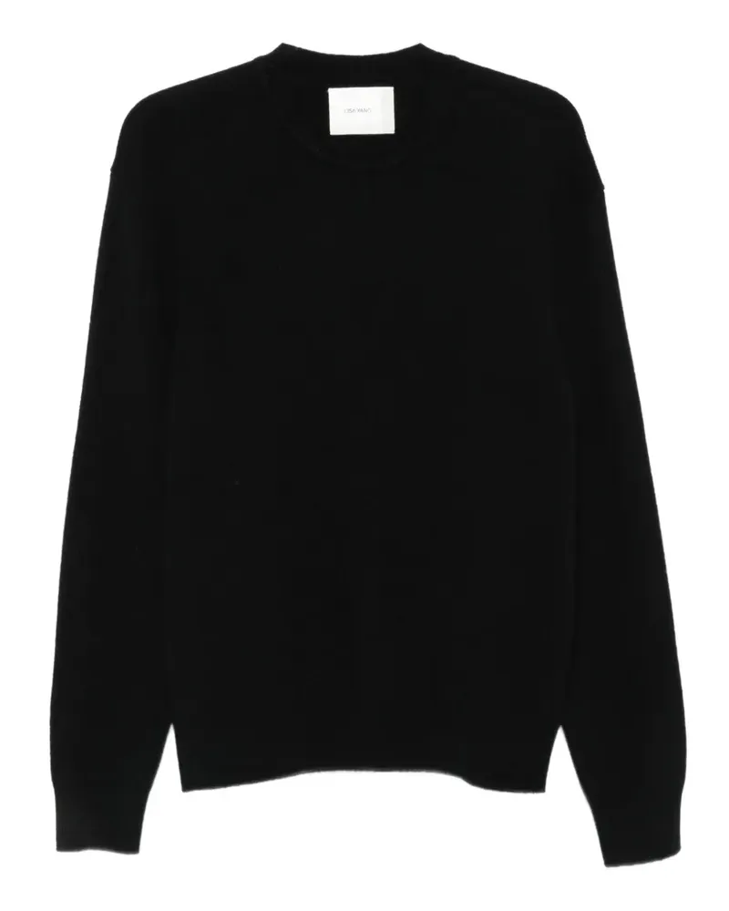 Lisa Yang Edmond Kaschmirpullover mit rundem Ausschnitt - Schwarz Schwarz