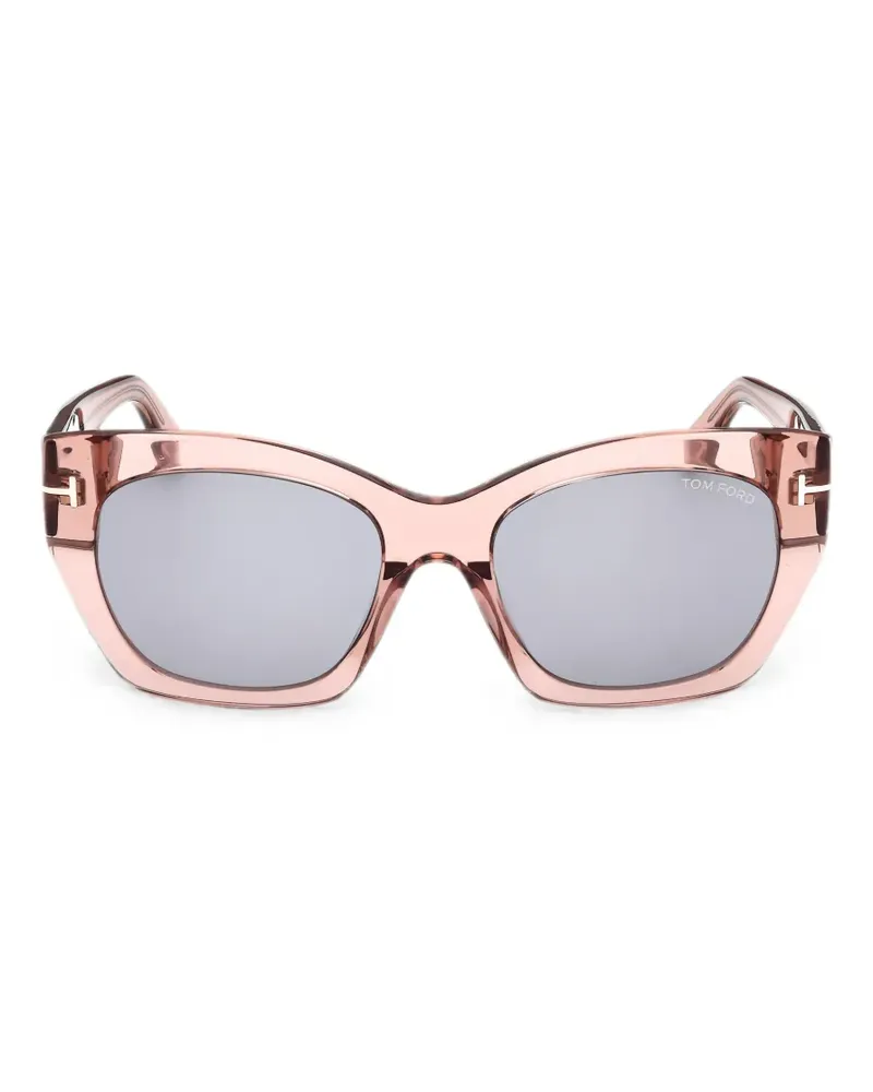 Tom Ford Joni Brille mit eckigem Gestell - Rosa Rosa