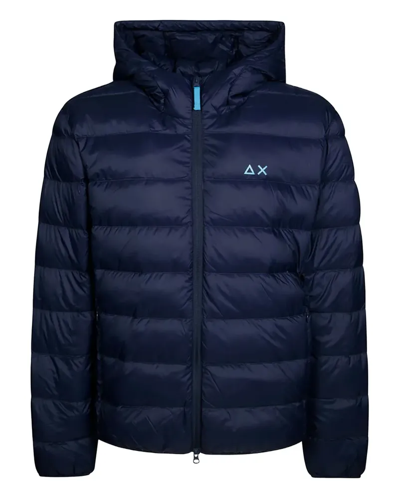 Sun68 Daunenjacke mit Kapuze - Blau Blau
