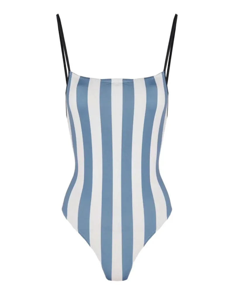 Solid and Striped The Chelsea Badeanzug - Blau Blau