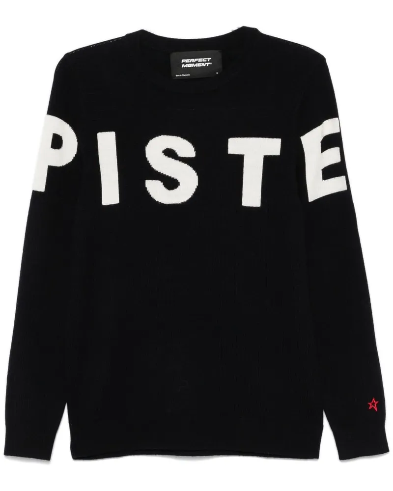 Perfect Moment Piste Pullover - Blau Blau
