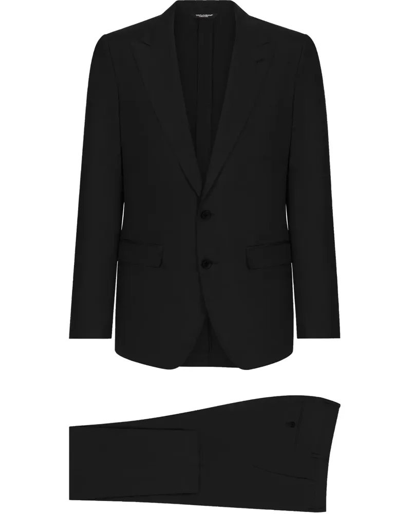 Dolce & Gabbana Taormina Anzug - Schwarz Schwarz