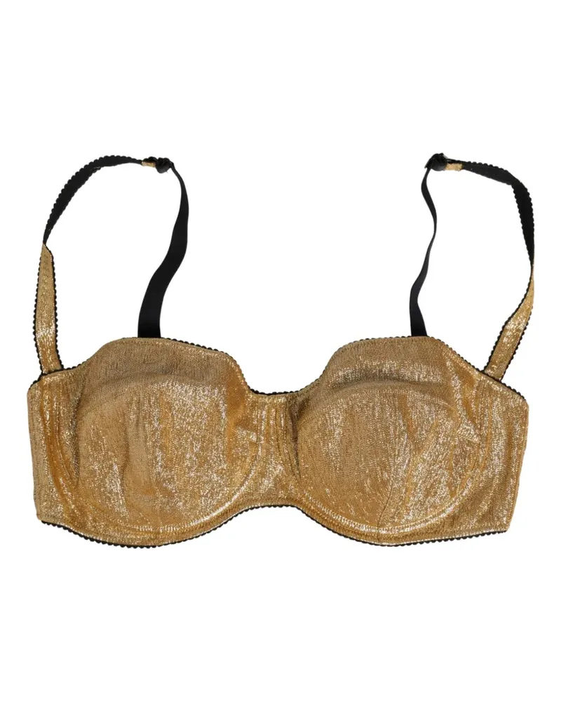Dolce & Gabbana underwired balconette bra - Gold Gold