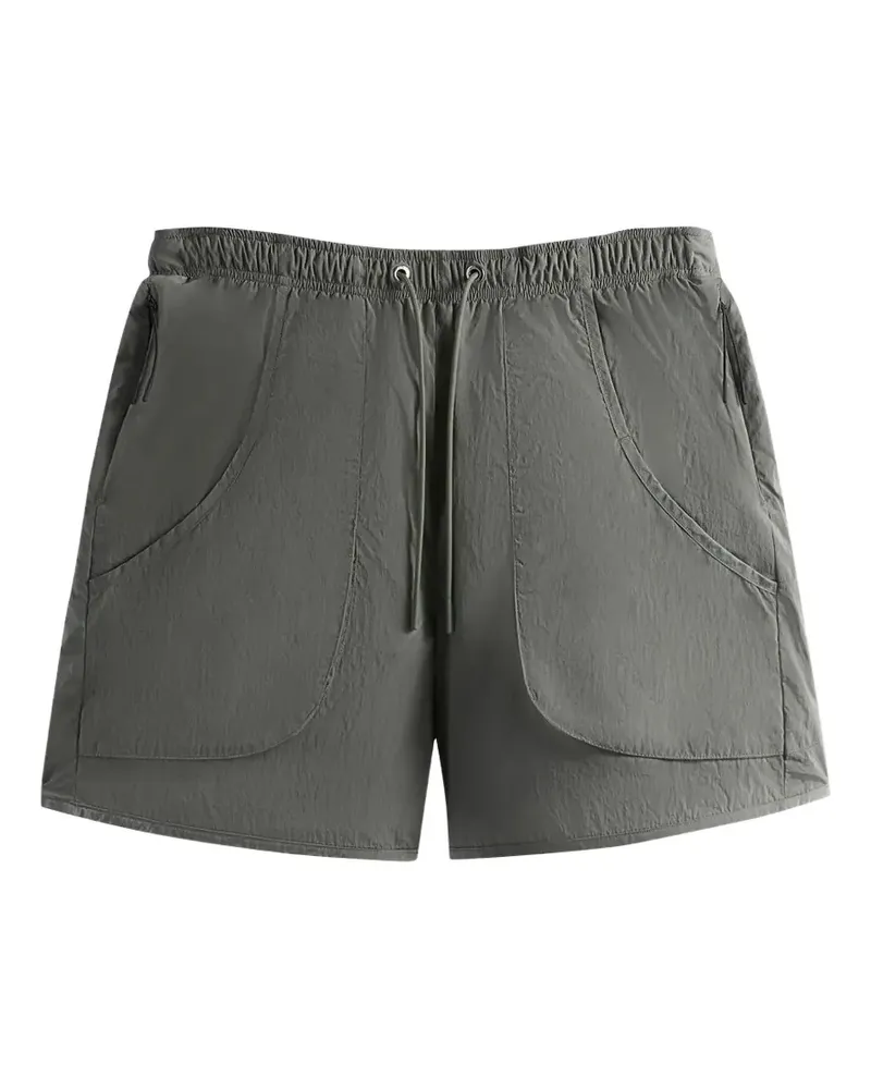 KITH Wrinkle Fowler running shorts - Grau Grau
