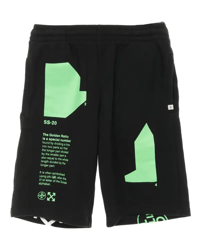 OFF-WHITE 2013 Graphic Jogginghose - Schwarz Schwarz