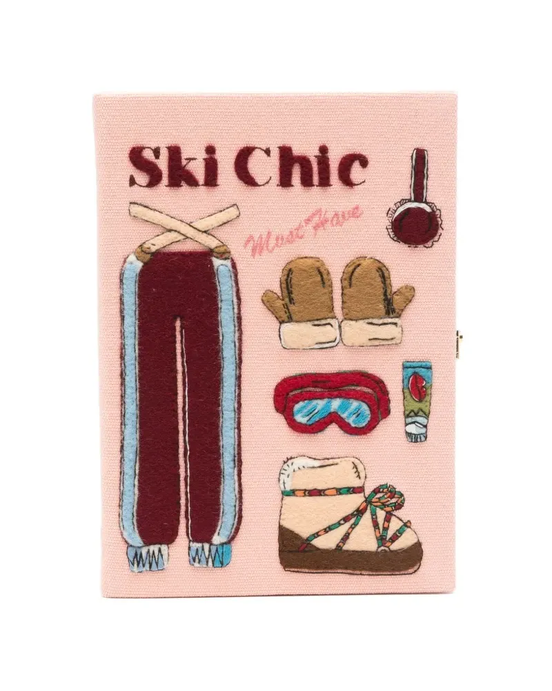 Olympia Le-Tan Ski Chic Clutch - Rosa Rosa