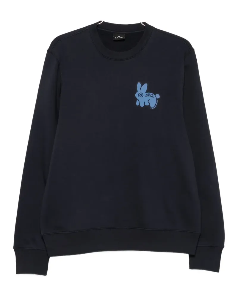 Paul Smith Bunny-print sweatshirt - Blau Blau