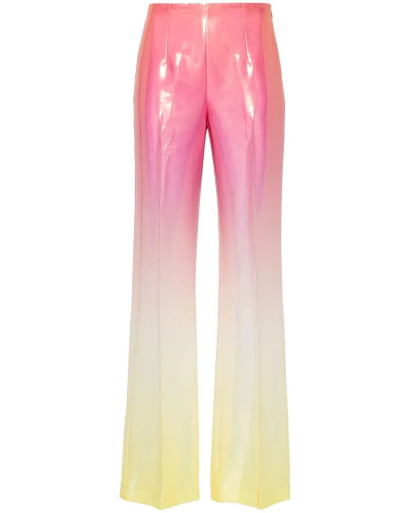 Patrizia Pepe Gerade Hose mit Ombre-Effekt Rosa