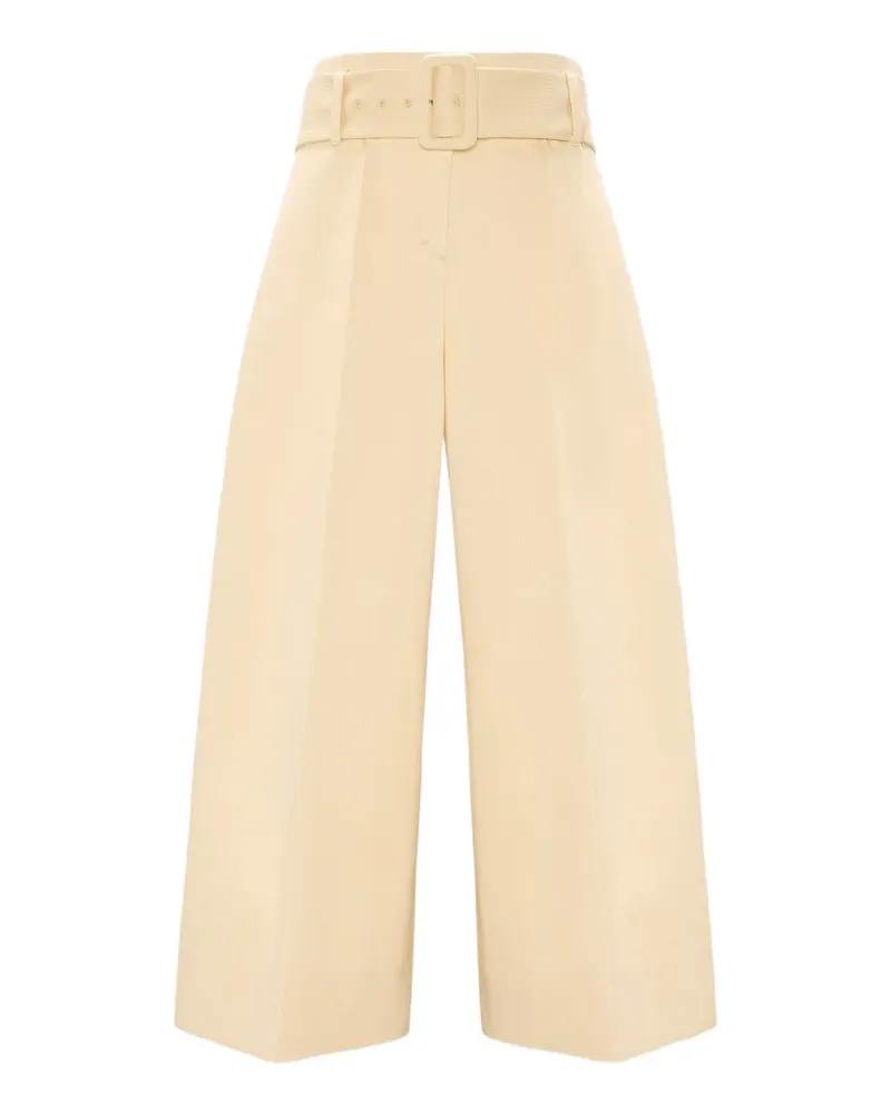 Dorothee Schumacher Weite Hose mit Gürtel - Nude Nude