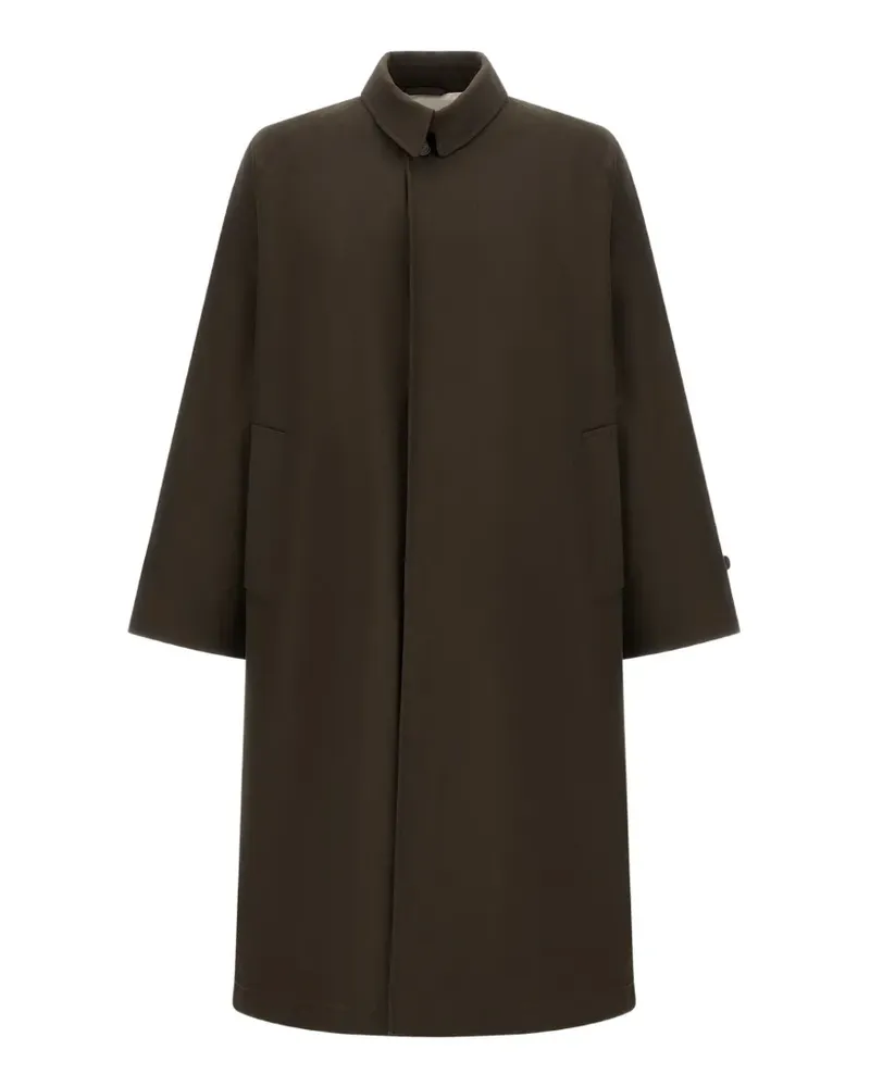 Herno Trenchcoat im Oversized-Look - Grün Grün