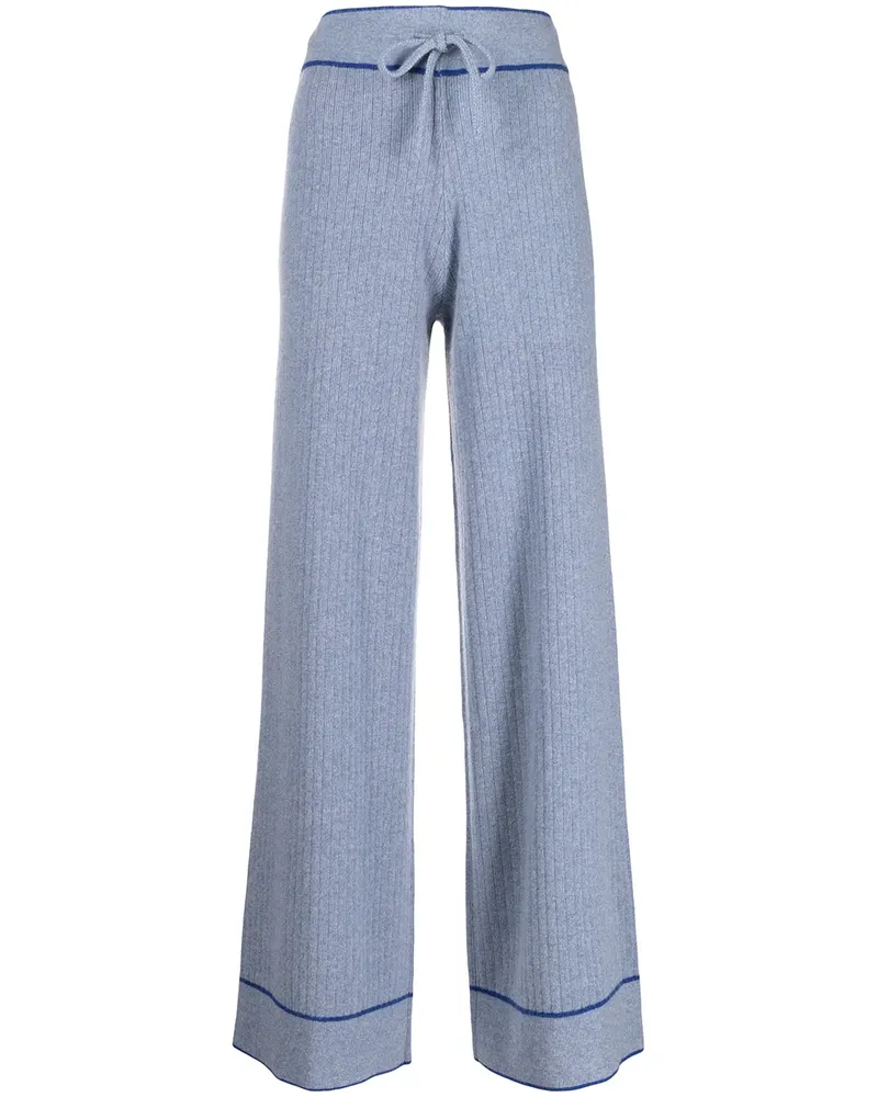 Madeleine Thompson Ursa Hose - Blau Blau