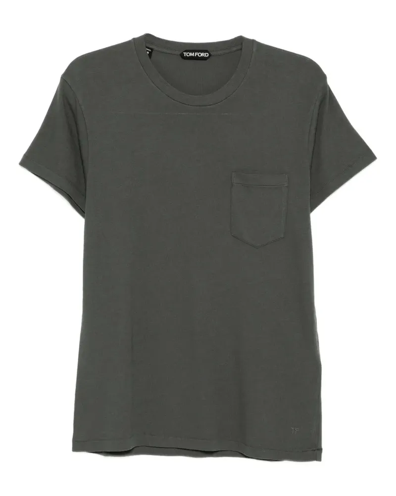 Tom Ford Klassisches T-Shirt - Grau Grau