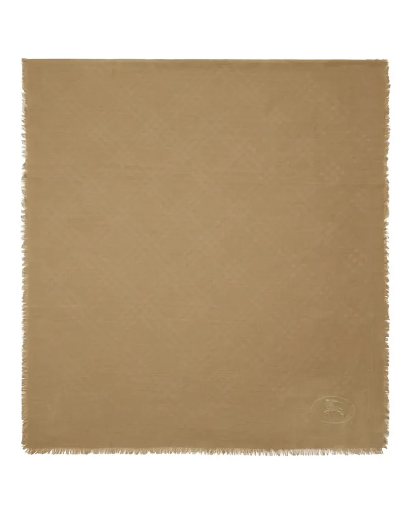 Burberry Schal aus Seidengemisch - Nude Nude