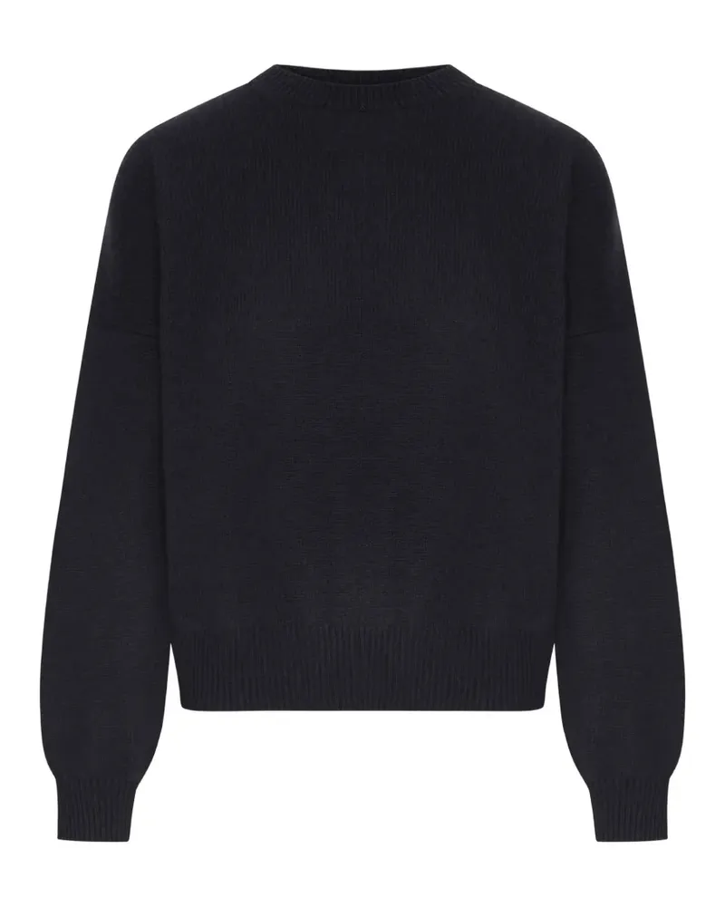 Lisa Yang crew-neck ribbed-trim sweater - Schwarz Schwarz