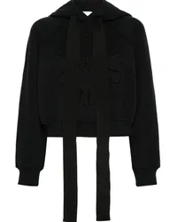 Patou Medallion Hoodie Schwarz