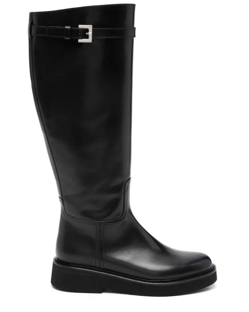 Doucal´s Kniehohe Stiefel - Schwarz Schwarz