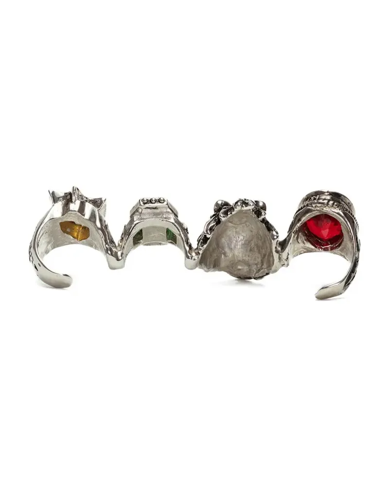 Marcelo Burlon | County of Milan Vier-Finger-Ring - Silber Silber