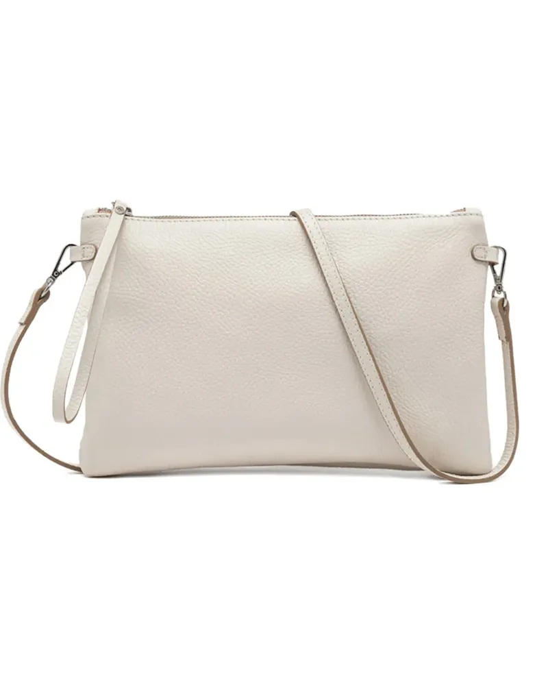 Gianni Chiarini Hermy Umhängetasche mit Reißverschluss - Nude Nude