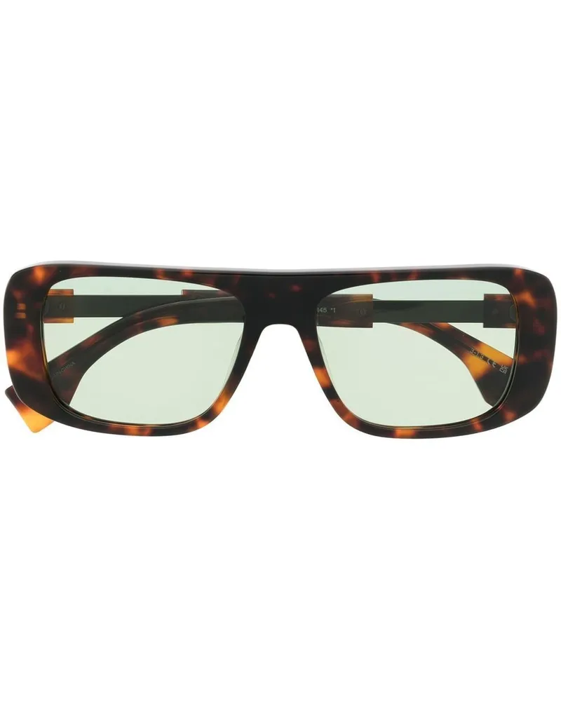 Marcelo Burlon | County of Milan Polygala Sonnenbrille in Schildpattoptik - Braun Braun