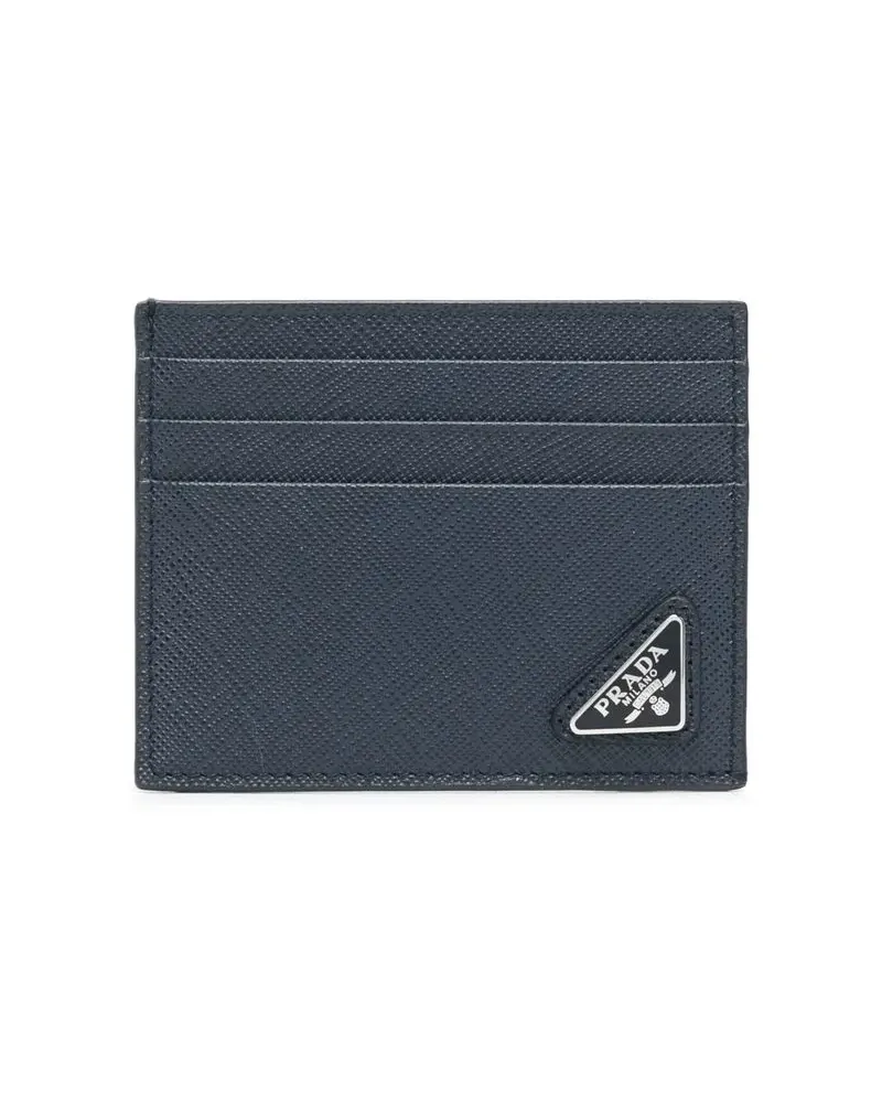 Prada Klassisches Kartenetui - Blau Blau