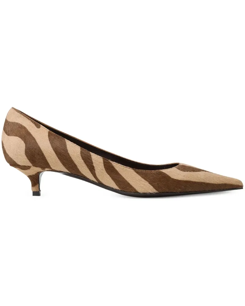Jimmy Choo Amelia Pumps mit Zebra-Print - Braun Braun