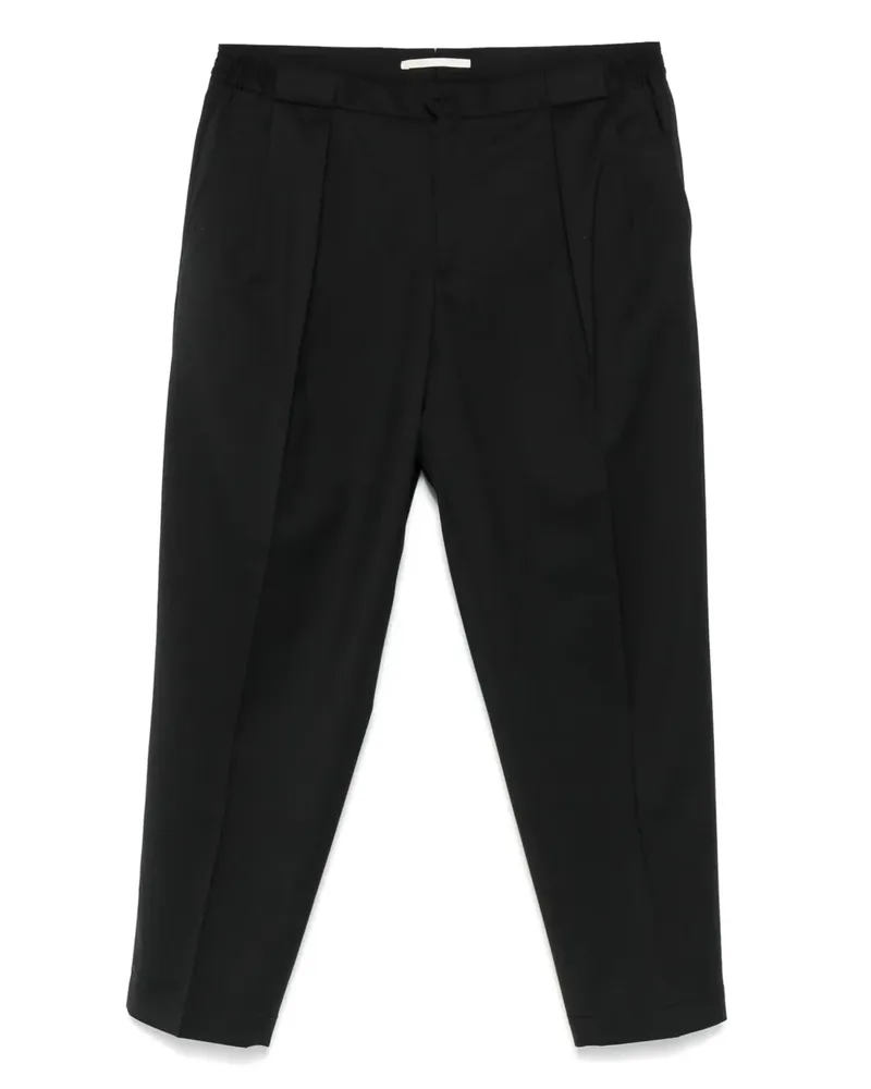 Briglia 1949 Hose mit Falten - Schwarz Schwarz