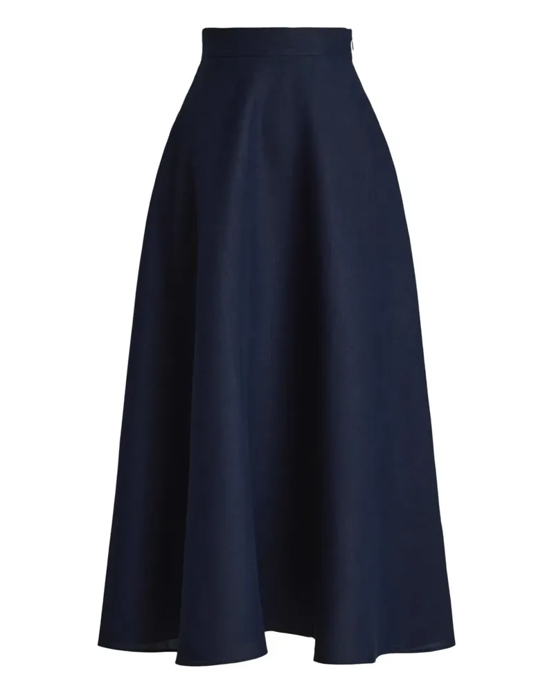 Ralph Lauren Midirock aus Leinen - Blau Blau