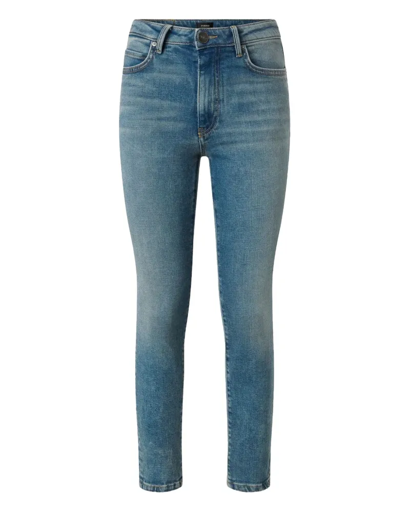 Pinko Jeans mit bestickten Taschen - Blau Blau