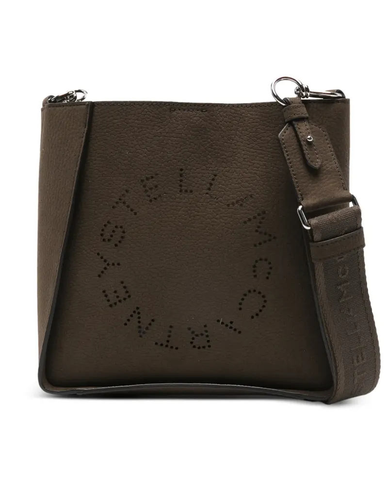 Stella McCartney Umhängetasche mit Logo-Cut-Out - Braun Braun