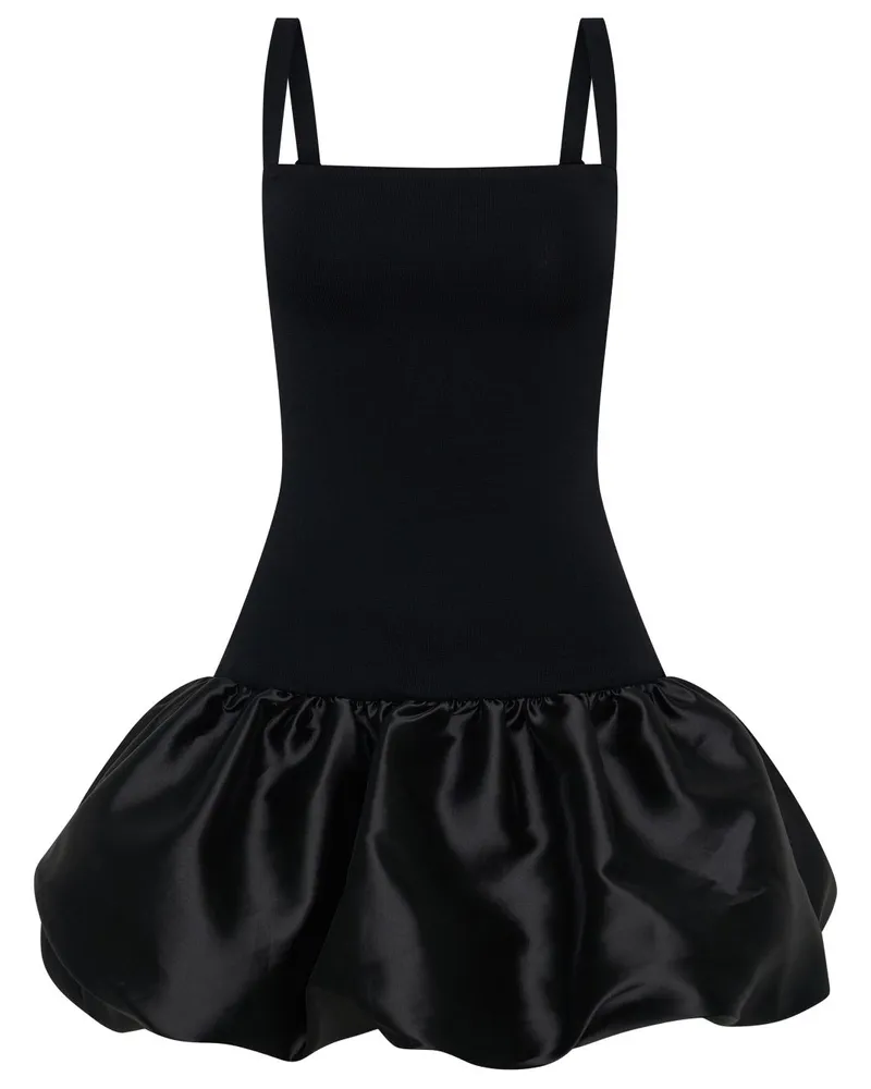 NICHOLAS Petunua Minikleid - Schwarz Schwarz