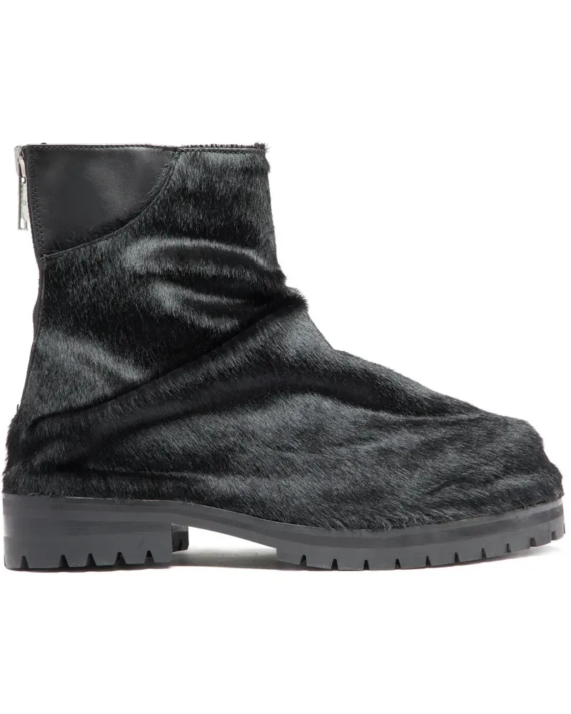 FourTwoFour on Fairfax Marathon biker boots - Schwarz Schwarz