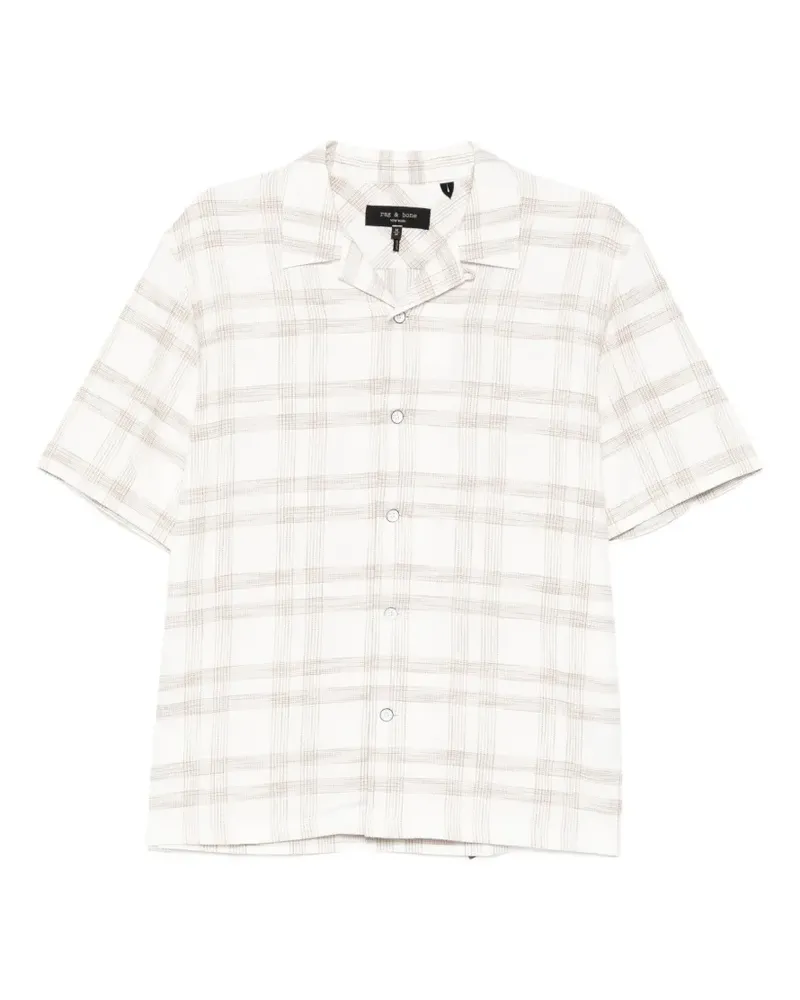 Rag & Bone Kariertes Hemd - Nude Nude