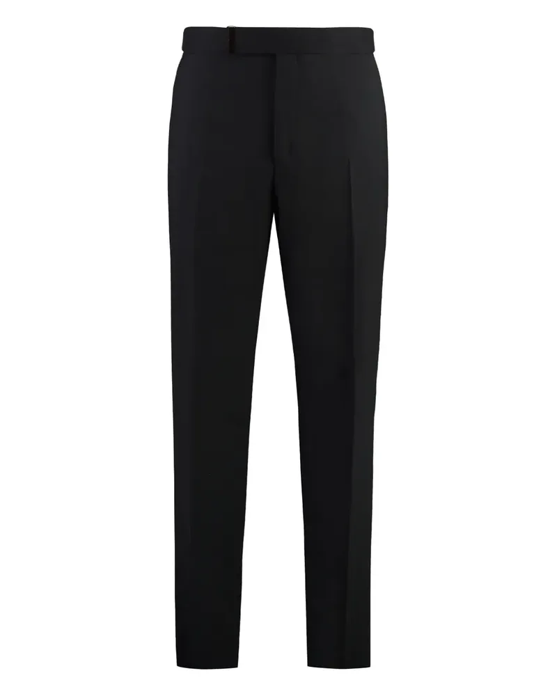 Tom Ford Chino mit Bügelfalten - Schwarz Schwarz