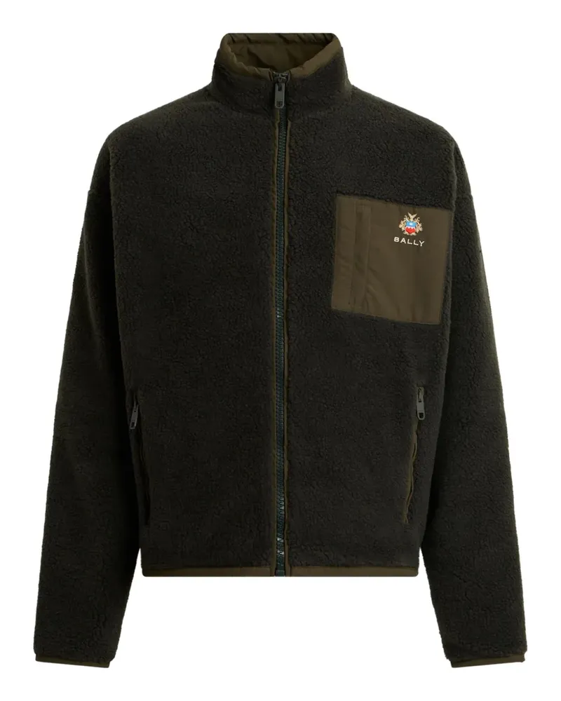 Bally Sweatshirt mit Reißverschluss - Grün Grün