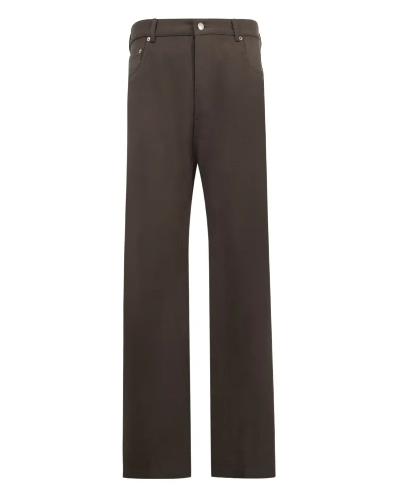 Rick Owens Jeans mit Knopfverschluss - Braun Braun
