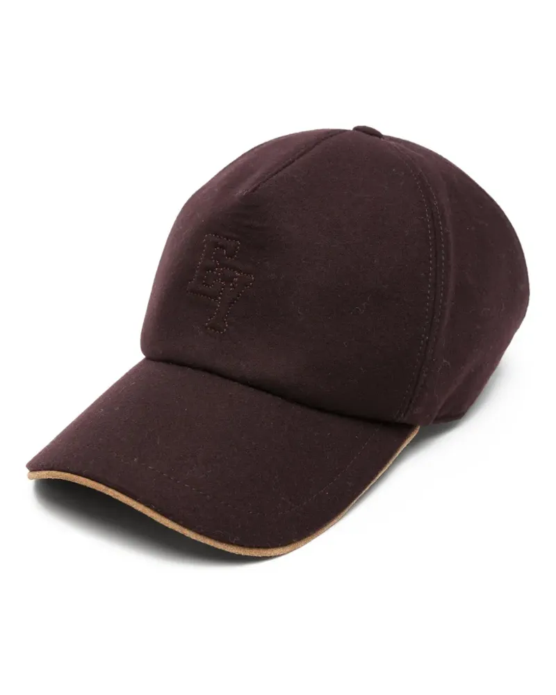 Eleventy Baseballkappe mit Logo-Stickerei - Violett Violett