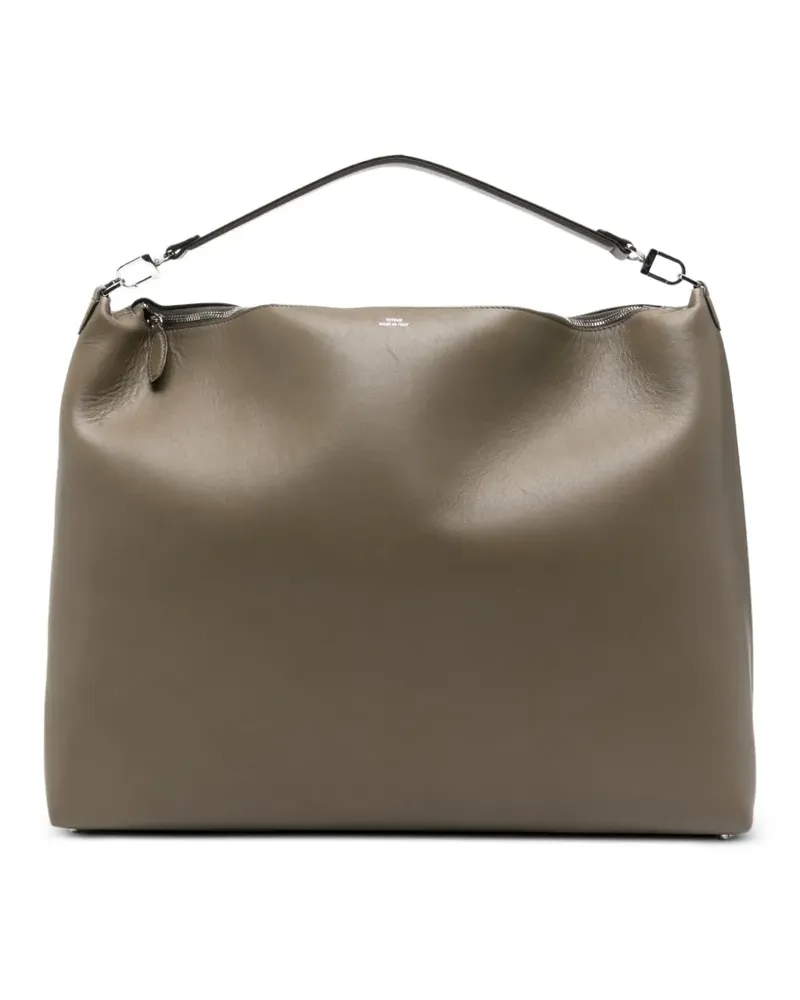 Totême Bevel Schultertasche aus Leder - Braun Braun
