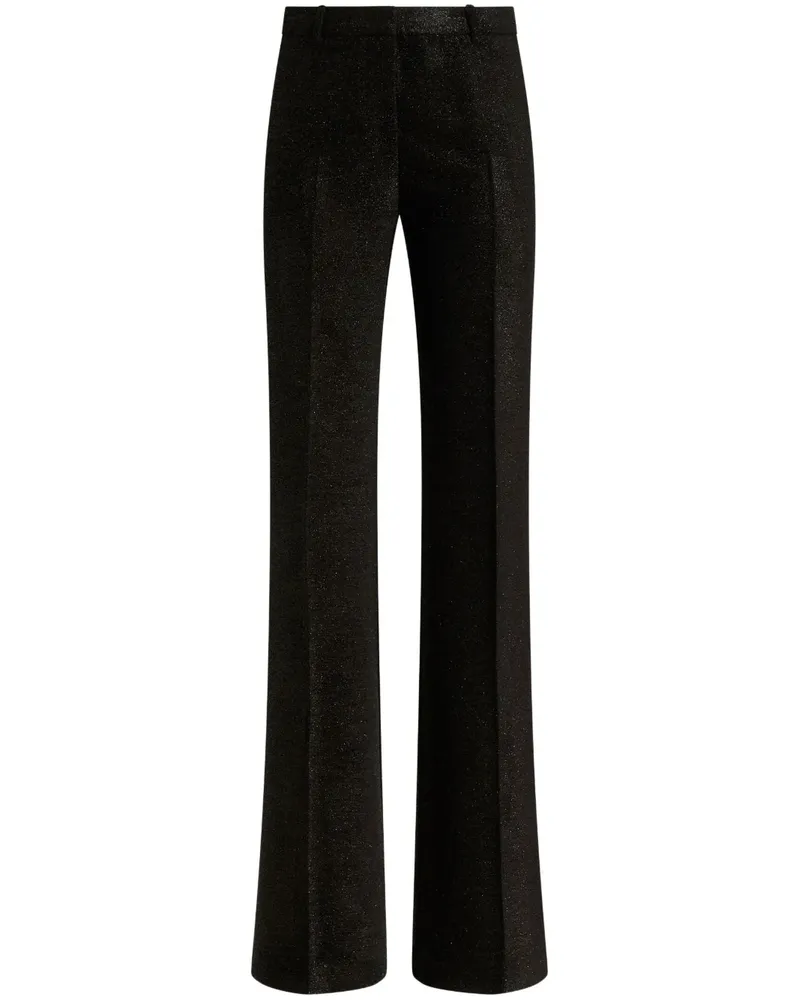 Etro Ausgestellte Hose - Schwarz Schwarz