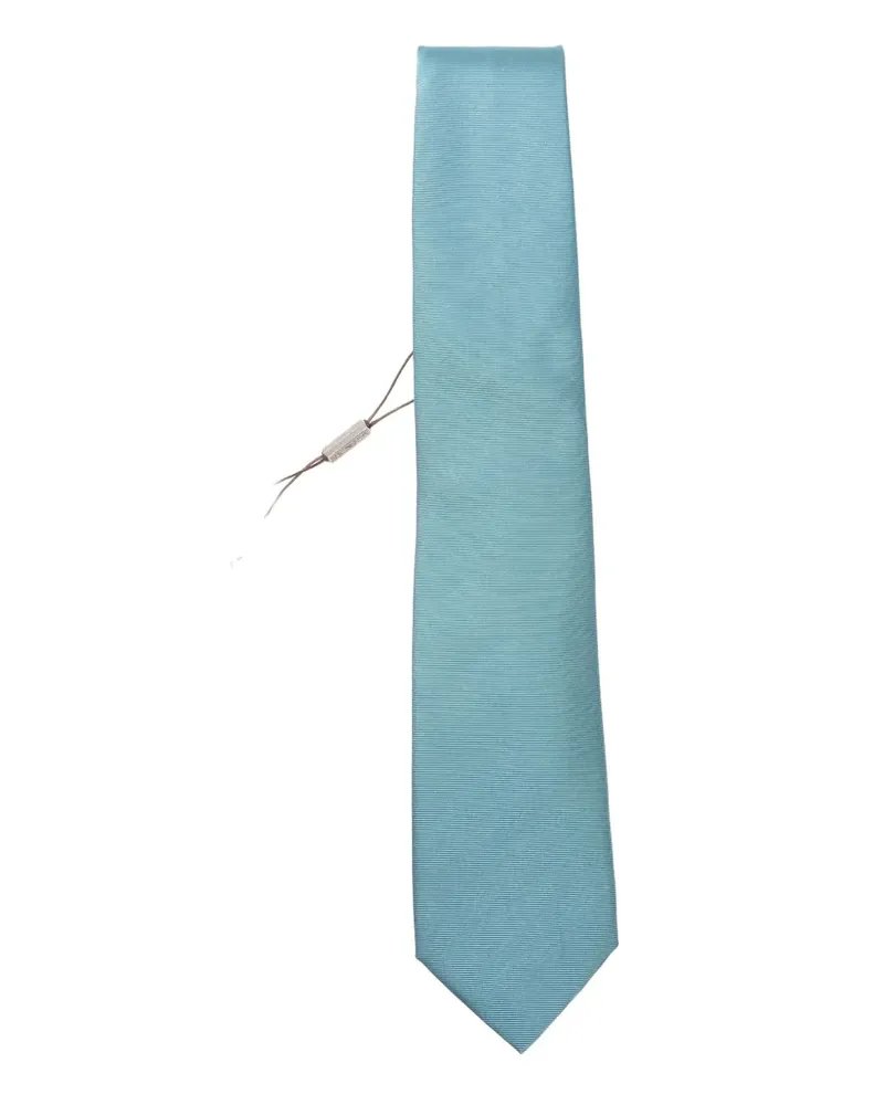 Canali silk tie - Blau Blau