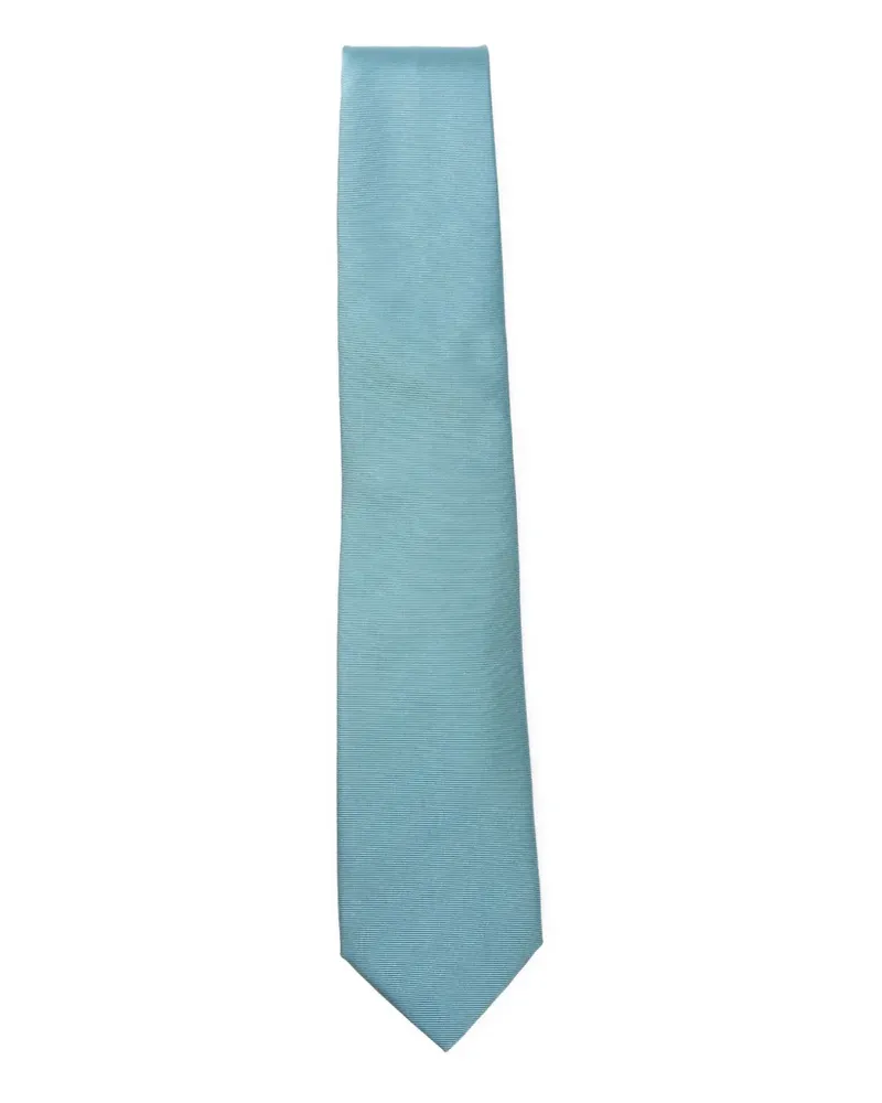 Canali Krawatte aus Seide - Blau Blau